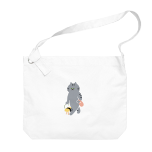 シャイな玉子握りビッグショルダーバッグ